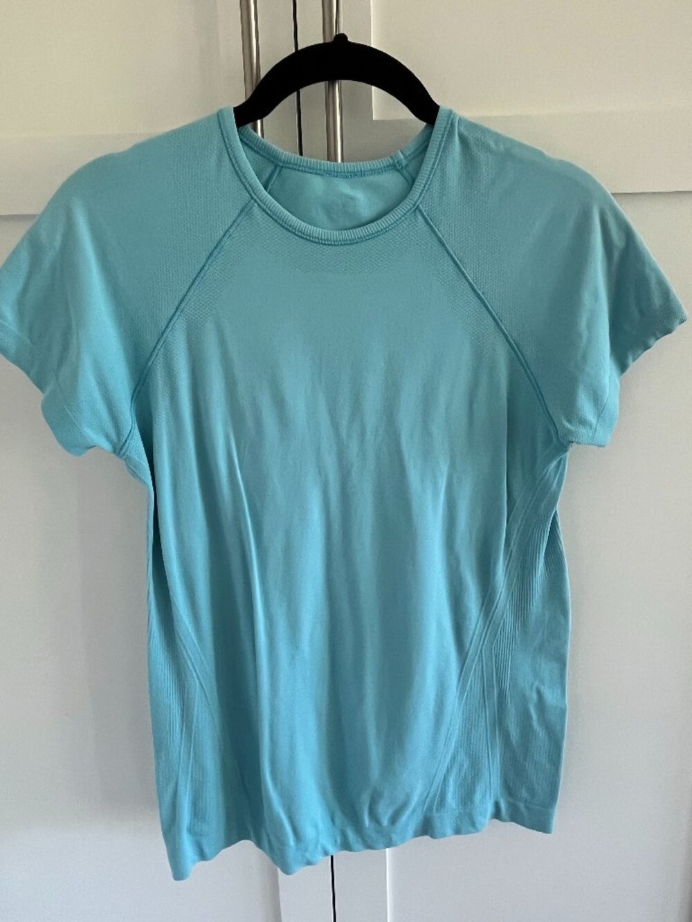 Blue Athleta Girl Power Up Tee